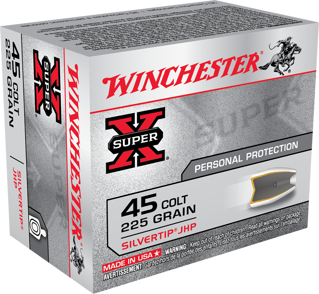 WINCHESTER 45COLT 225GRN SILVERTIP JHP 20PK