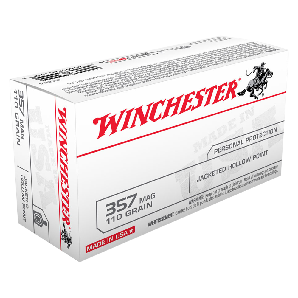 WINCHESTER USA VALUE PACK 357MAG 110GR JHP