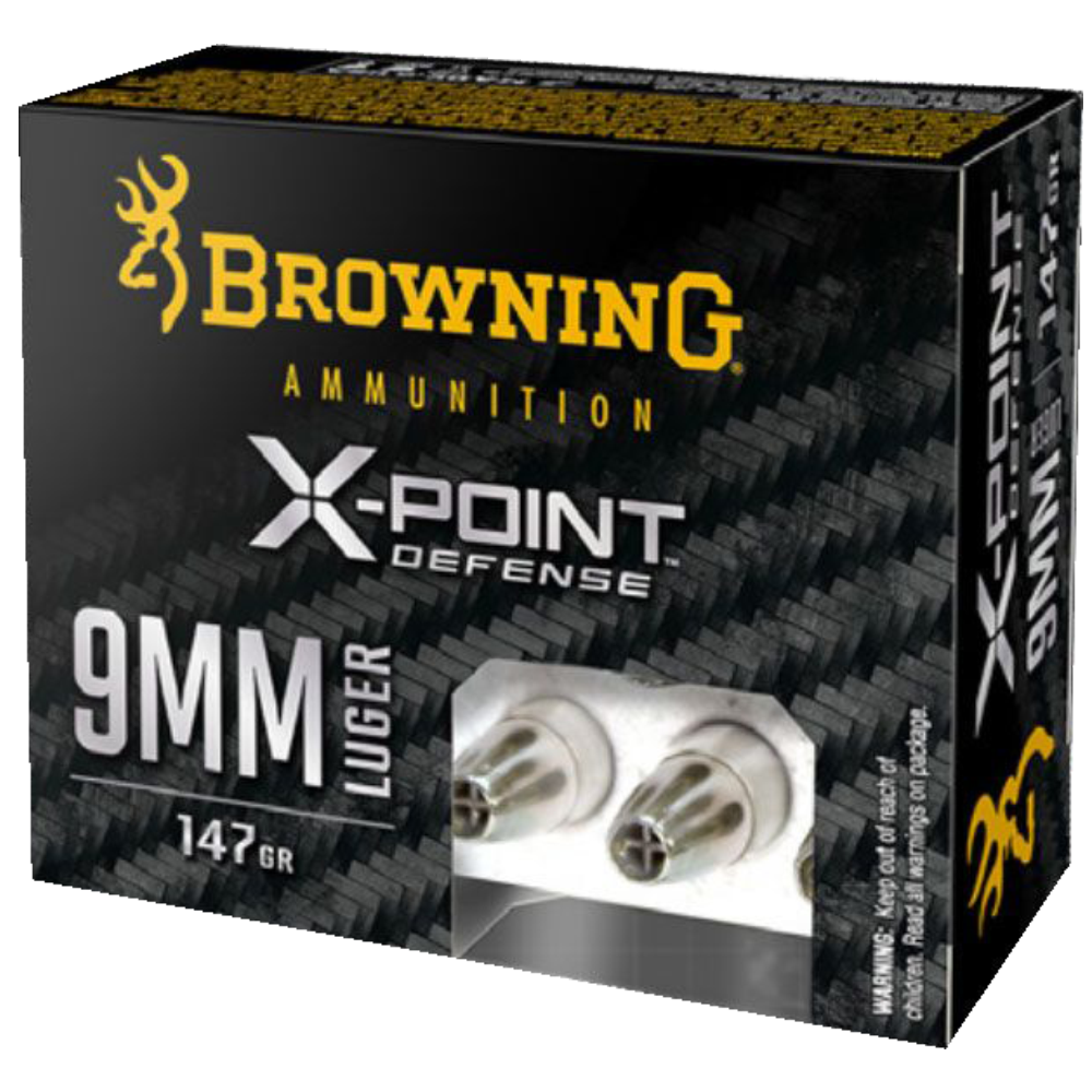 BROWNING 9MM LUGER 147GRN X-POINT 20PK
