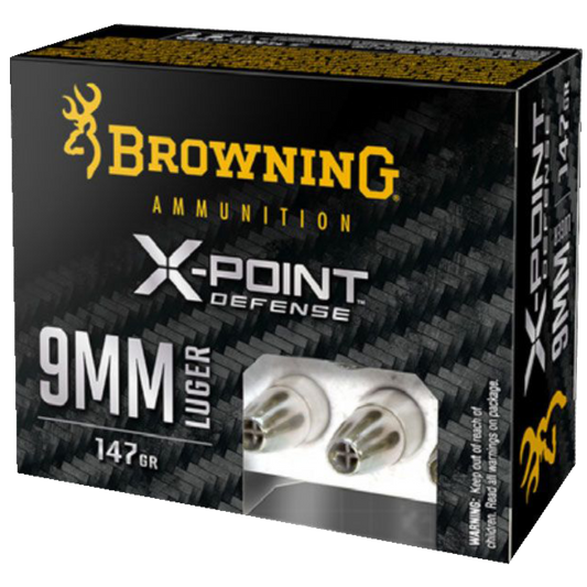 BROWNING 9MM LUGER 147GRN X-POINT 20PK