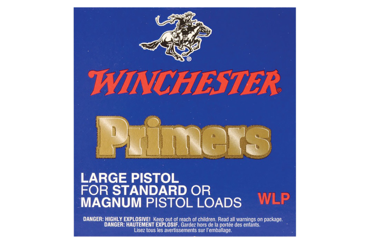 WINCHESTER LARGE PISTOL PRIMERS 100PK