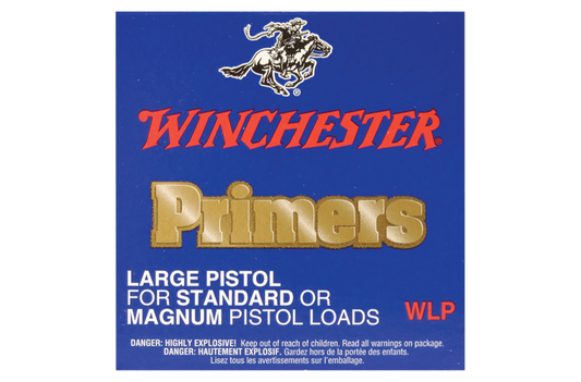 WINCHESTER LARGE PISTOL PRIMERS 100PK