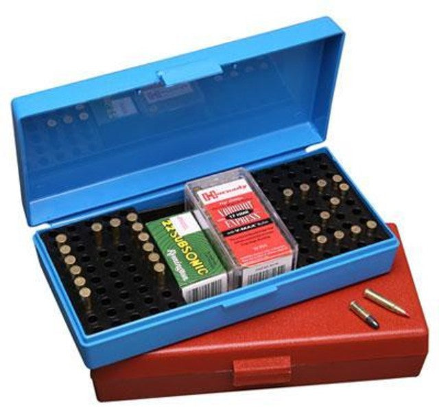 MTM 22 LR MATCH RIMFIRE AMMO BOX BLUE