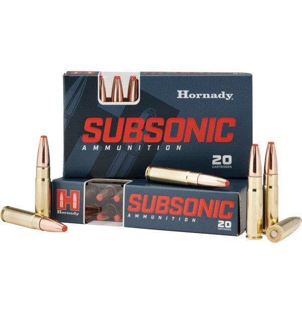 HORNADY 300 BLACKOUT 190GRN SUB-X 20PK