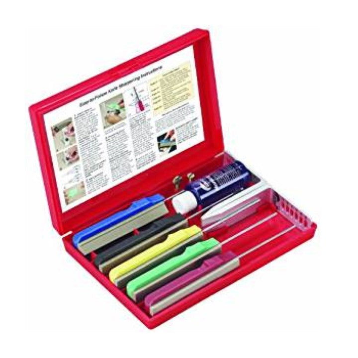 GATCO EDGEMATE PROFESSIONAL 5-STONE KNIFE SHARPENING SYSTEM