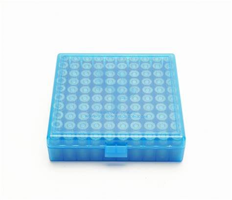 DILLON 45ACP/10MM AMMO BOX BLUE 100RND