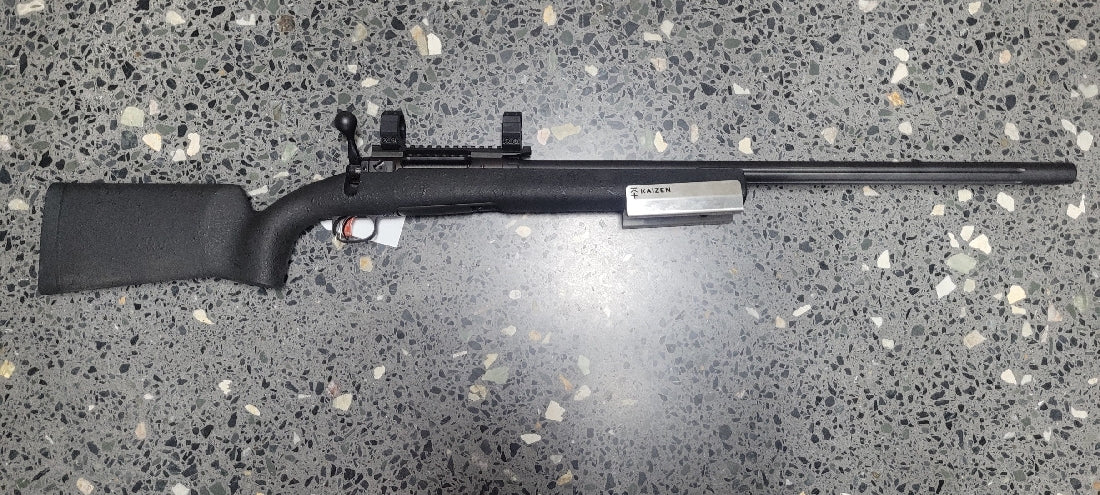 S/H SAVAGE 12LRP 6.5CREEDMOOR W/ PMR 30MM RINGS