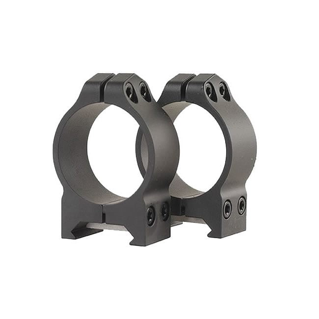 WARNE PA 30MM LOW FIXED MATTE RINGS