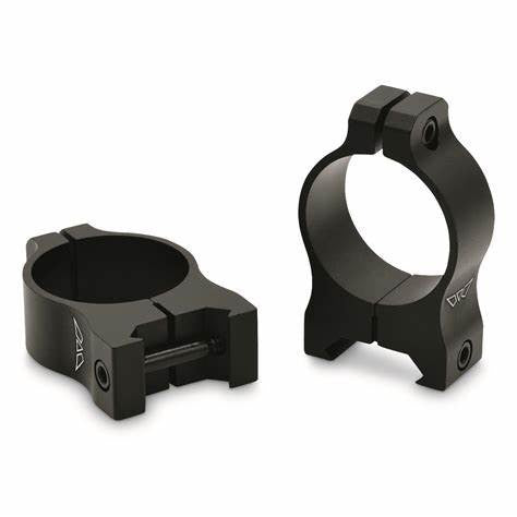 WARNE VAPOR 30MM MEDIUM MATTE WEAVER RINGS