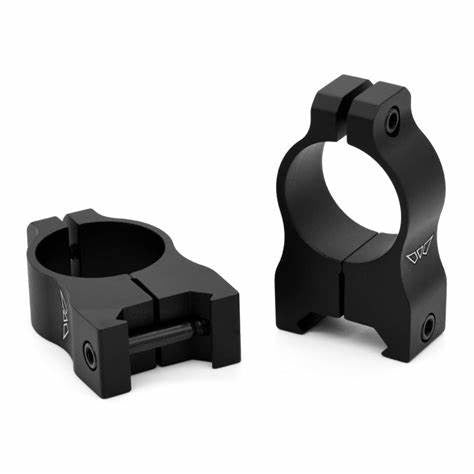 WARNE VAPOR 30MM HIGH MATTE WEAVER RINGS