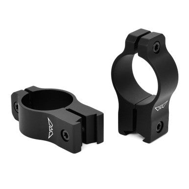 WARNE VAPOR 1" HIGH 3/8" DOVETAIL RIMFIRE RINGS