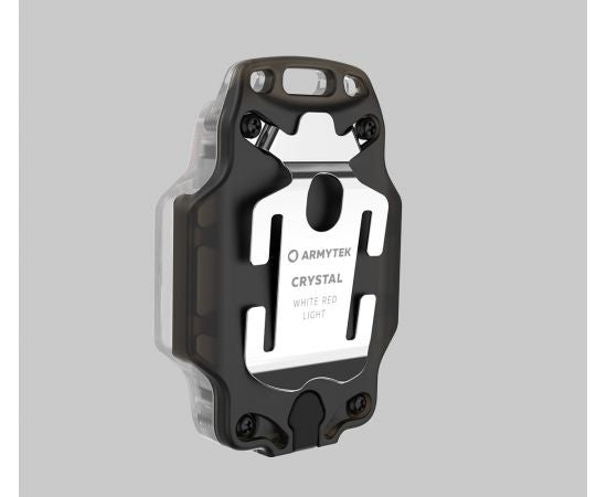 ARMYTEK CRYSTAL GREY - WHITE & RED TORCH