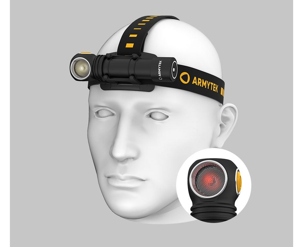 ARMYTEK WIZARD C2 MAGNET USB - WARM&RED