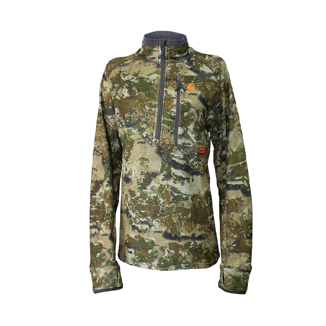 SPIKA GRIDFLEECE TOP WOMENS BIARRI CAMO LARGE