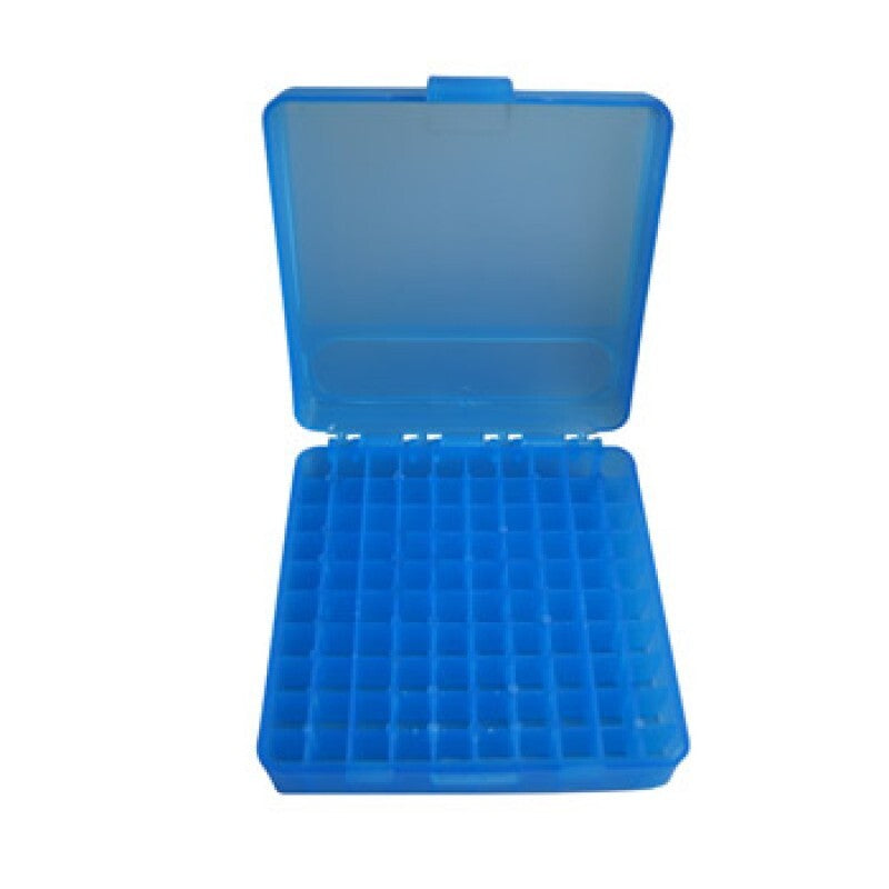 PRO-TACTICAL 38/357ETC PISTOL AMMO BOX 100RND BLUE