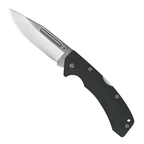ACCUSHARP FOLDING LOCKBACK KNIFE BLACK