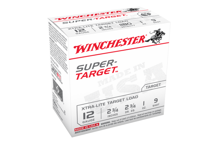 WINCHESTER SUPER TARGET 12GA 1180FPS 9 2-3/4" 28GM