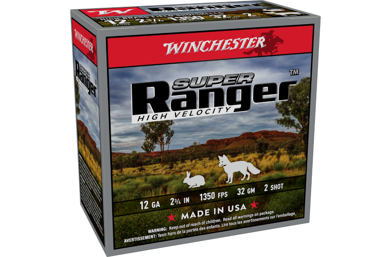 WINCHESTER SUPER RANGER 12G #2 SHOT 2-3/4" 32GRAM 25PK