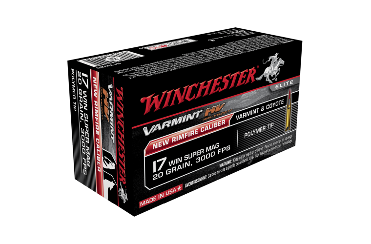 WINCHESTER VARMINT HV 17WSM 20GRN 50PK