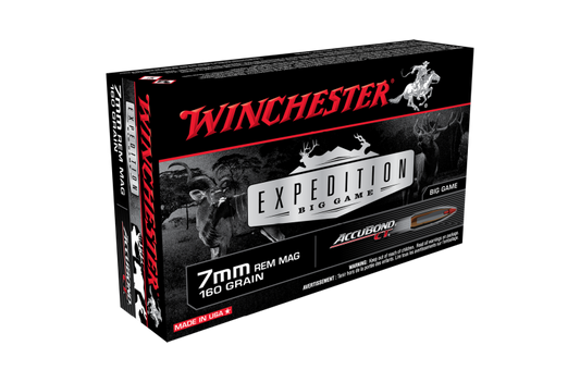 WINCHESTER EXPEDITION BIG GAME 7MMRM 160GR ABCT