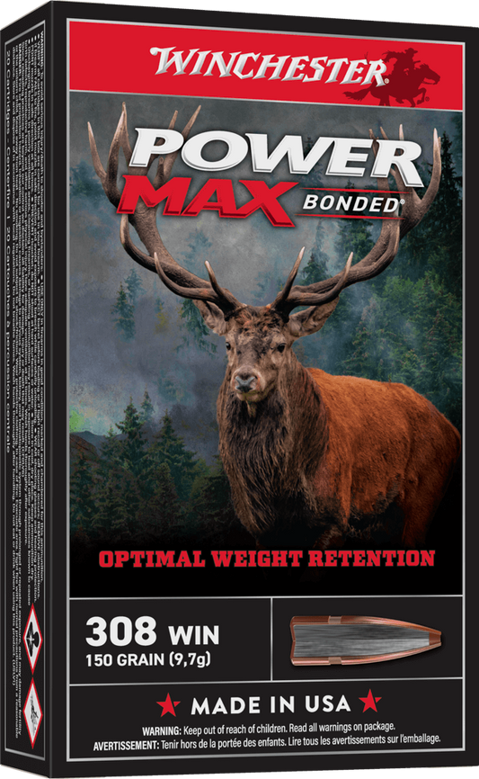 WINCHESTER POWER MAX BONDED 150GRN 20PK