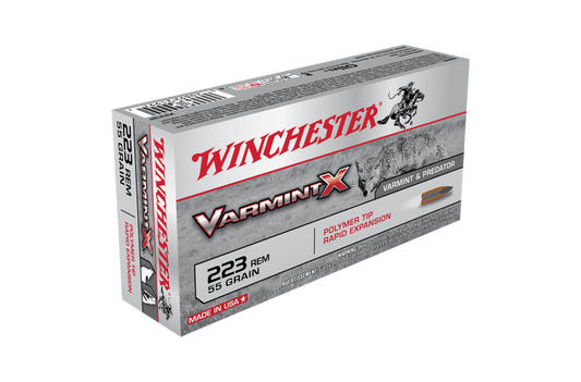 WINCHESTER VARMINT X 223REM 55GR PT