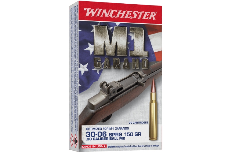 WINCHESTER M1 GARAND 30-06SPRINGFIELD 150GR FMJ