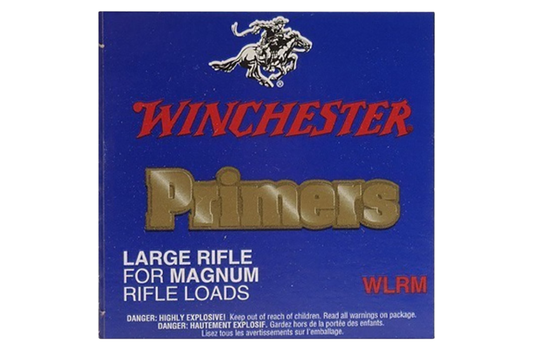 WINCHESTER LARGE RIFLE MAGNUM PRIMER #8-1/2M-120