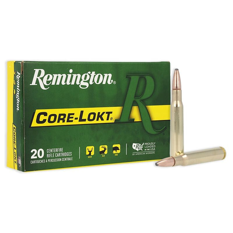 REMINGTON 30/06SPRINGFIELD 165GRN CORE-LOKT