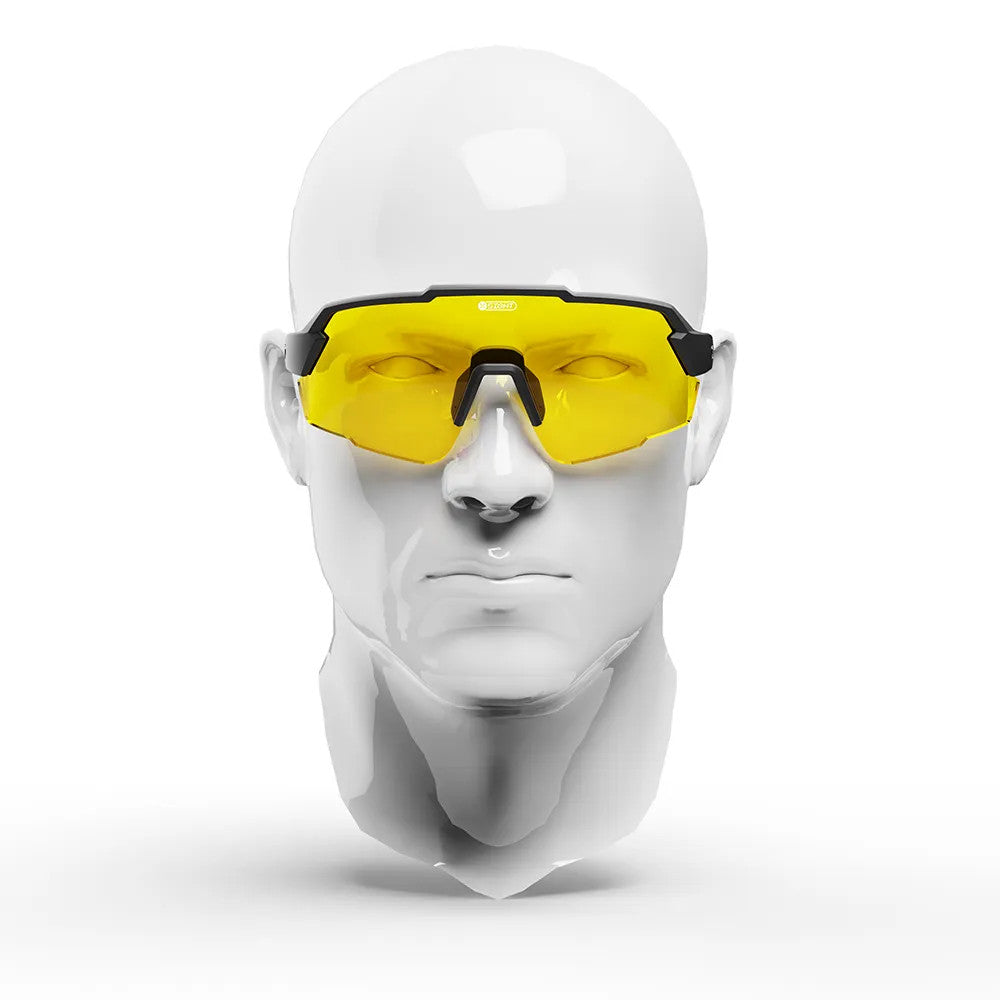 X-SIGHT FULCRUM YELLOW SAFTEY SHOOTING GLASSES