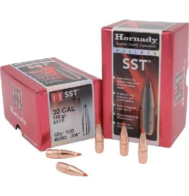 HORNADY .308 30CAL 150GRN SST PROJECTILES 100PK