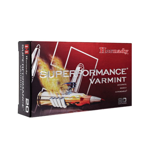 HORNADY 204 RUGER 32GR V-MAX SUPER PERFORMANCE 20PK