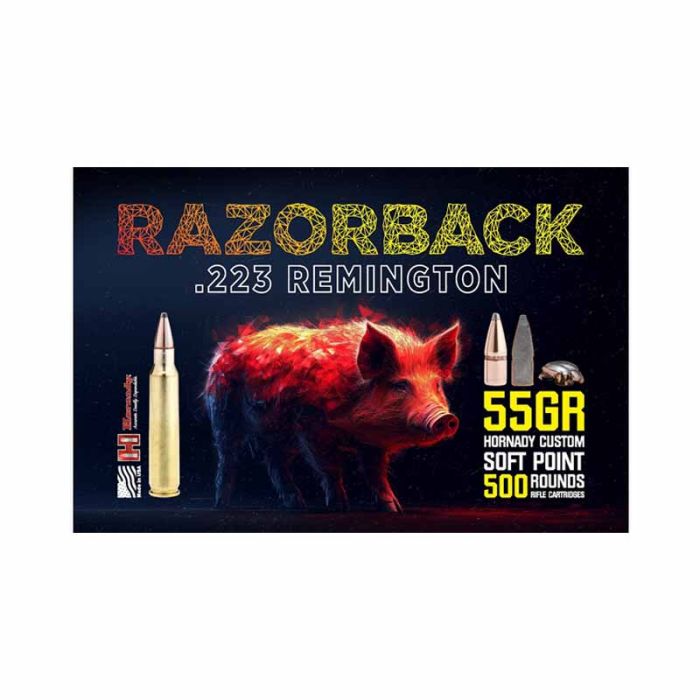 RED EARTH AMMO 223 REM 55GR PSP 500PK