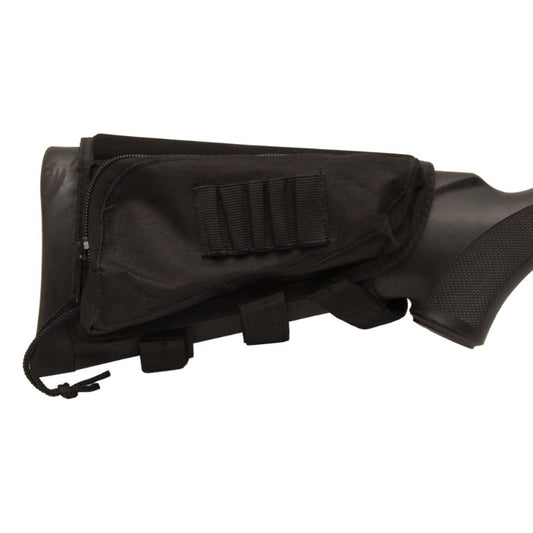 PRO-TACTICAL BUTT STOCK CHEEK PAD WITH AMMO HOLDER