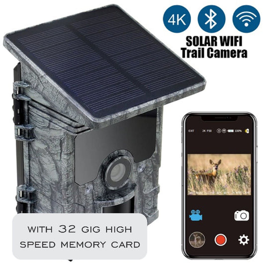 TAYLORS TRAIL CAMERA W/WIFI 4K INC 32GB SD CARD