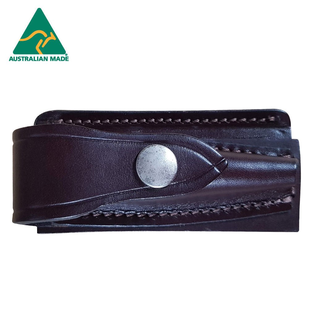 JCOE HORIZONTAL LEATHER KNIFE POUCH SMALL