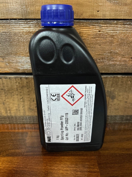 WANO 1KG FFFg SPORTING BLACK POWDER