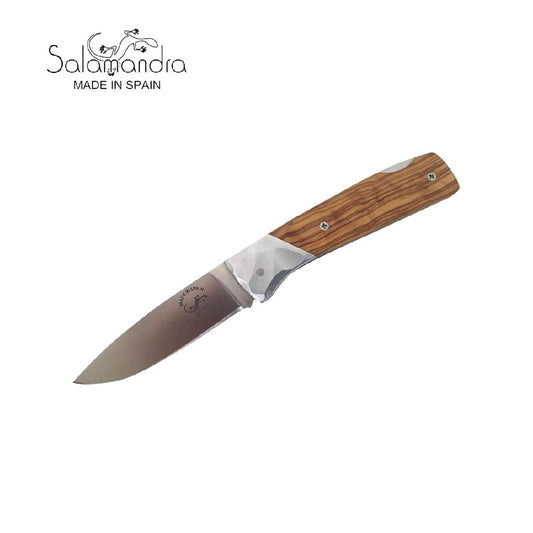 SALAMANDRA OLIVE WOOD POCKET KNIFE 168MM