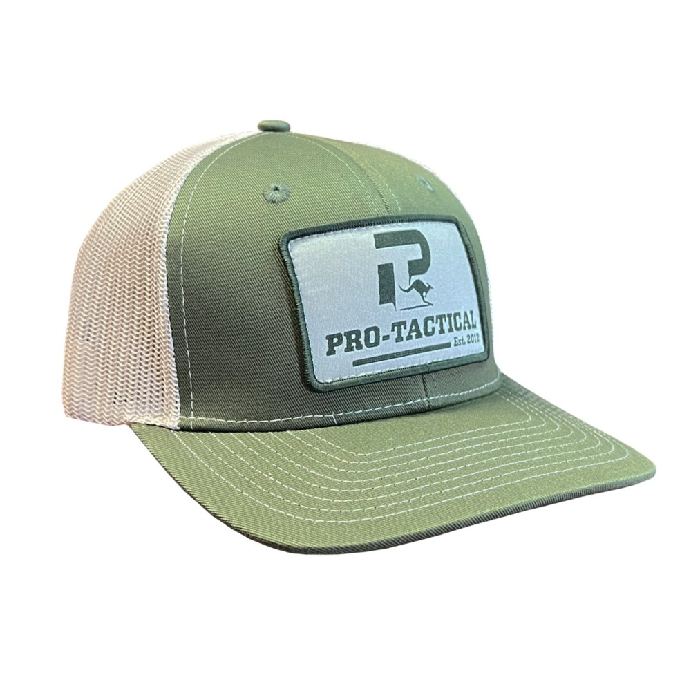 PRO-TACTICAL TRUCKER CAP- HUNTER GREEN