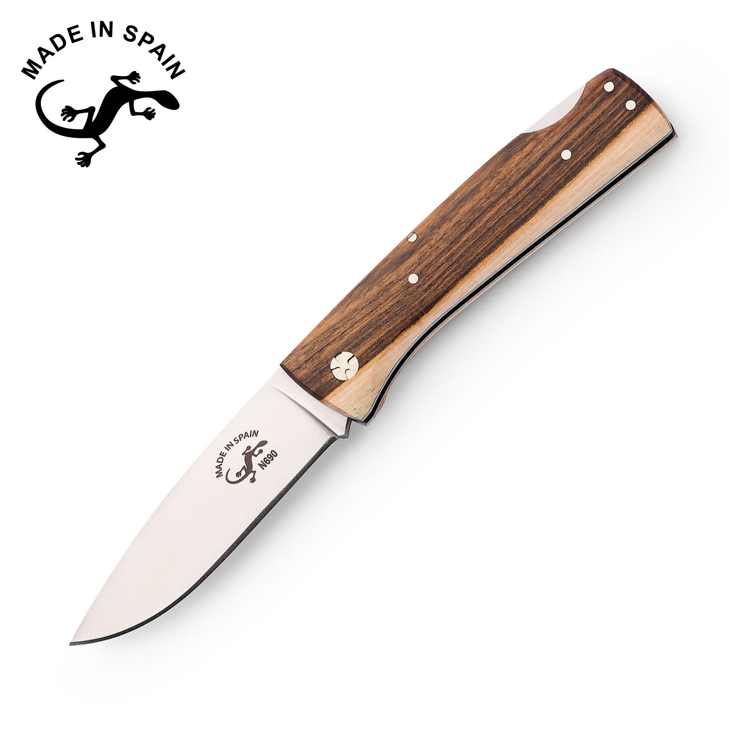 SALAMANDRA AURA PISTACHIO WOOD POCKET FOLDING KNIFE