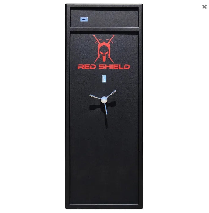 RED SHIELD RS12 12-GUN KEY LOCK RIFLE SAFE