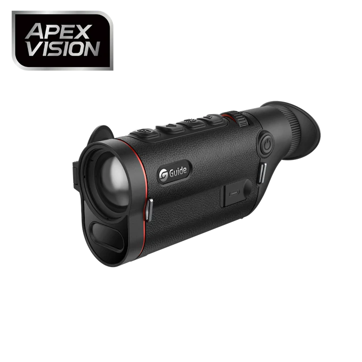 GUIDE TD635LS APEX THERMAL MONOCULAR 640X512 <15mK NETD W/ 1200M LASER RANGEFINDER