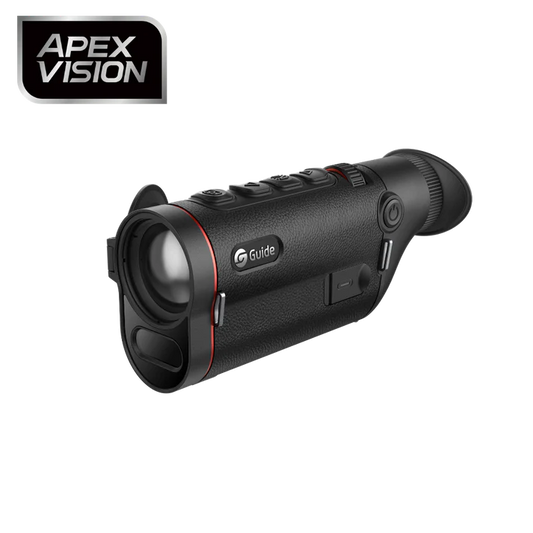 GUIDE TD635LS APEX THERMAL MONOCULAR 640X512 <15mK NETD W/ 1200M LASER RANGEFINDER