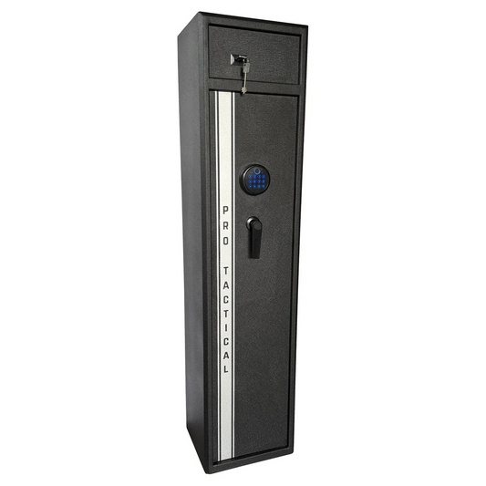 PRO-TACTICAL SD7 GUN SAFE - 7 GUN DIGITAL FINGERPRINT & COMBO LOCK