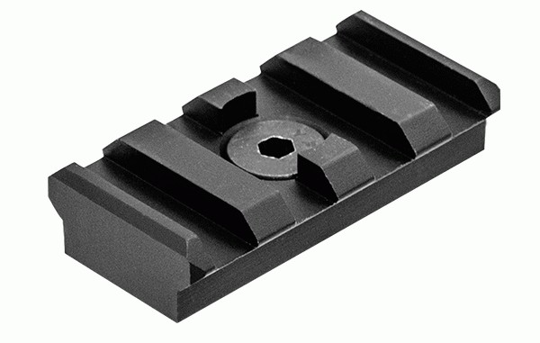 UTG PRO M-LOK 4-SLOT PICATINNY RAIL SECTION BLACK