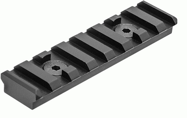 UTG PRO M-LOK 8-SLOT PICATINNY RAIL SECTION BLACK