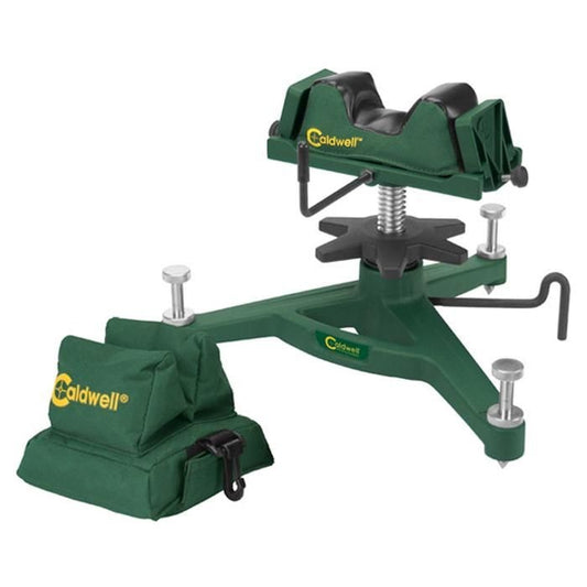 CALDWELL THE ROCK DLX SHOOTING BENCH REST & REAR BAG COMBO