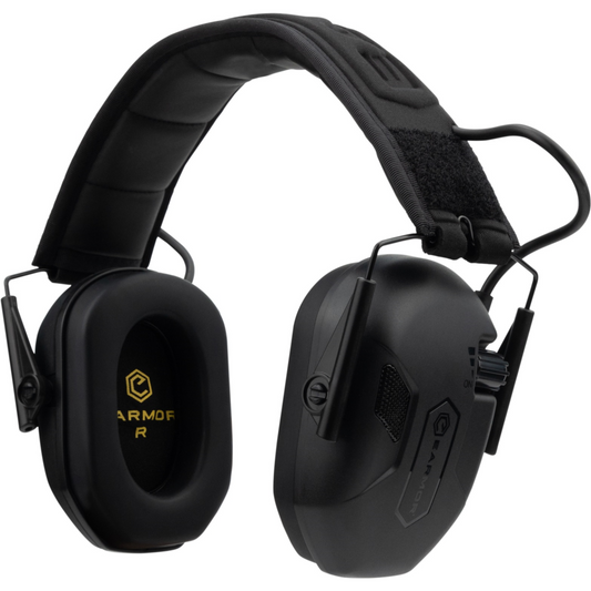 EARMOR M300A ELECTRONIC EARMUFFS - TACTICAL BLACK