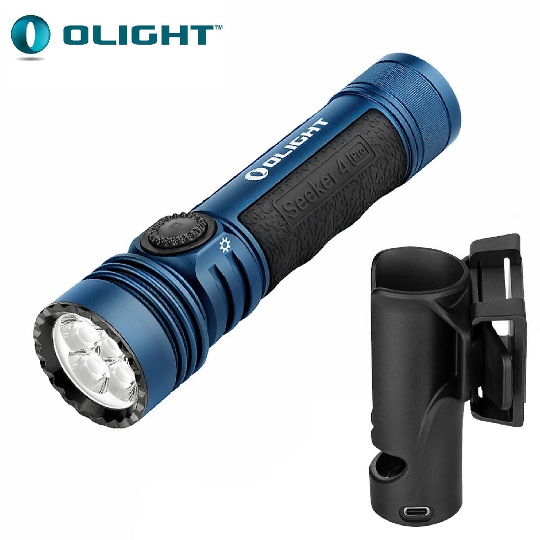 OLIGHT SEEKER 4 PRO MIDNIGHT BLUE - 4600LUMENS