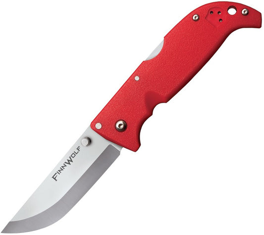 COLD STEEL FINN WOLF RED JAPANESE AUS 8A STAINLESS FOLDER POCKET KNIFE